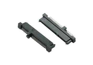 SATA 7+15P 单排脚 中间扣板 